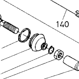 Kubota Tractor L5740HST G18000 Steering Cylinder | Kubota Tractor