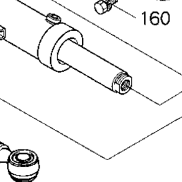 Kubota Tractor L5740HST G18000 Steering Cylinder | Kubota Tractor