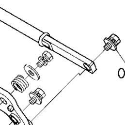 Kubota Tractor SVL75-3 R24400 Hydraulic Quick Coupler Kit (Hitch