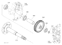 Kubota Tractor B26 D30300 Rear Axle Rh | Kubota Tractor