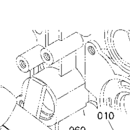 Kubota Tractor BX2230D D22000 Pto Gear Shift Fork | Kubota Tractor