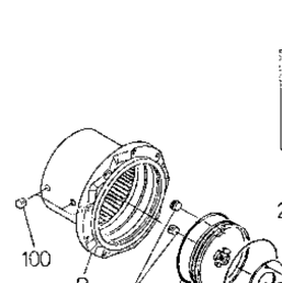 Kubota Tractor KX161-2 S039-1 Drive Motor And Component Parts