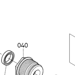 Kubota Tractor LA243A B03000 Cylinder (Bucket) [Component Parts