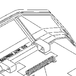 Kubota Tractor RCK60P-725Z(Z726XKW-2) T10900 Discharge Cover