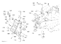 Kubota Tractor KX71-3S CANOPY G00000 Swing Bracket | Kubota