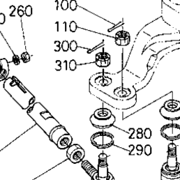 Kubota Tractor L3010F G12001 Steering Linkage | Kubota Tractor