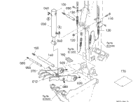 Kubota Tractor BT1000BV B89000 Thumb Arm Kit [Option] ## [Bt4598
