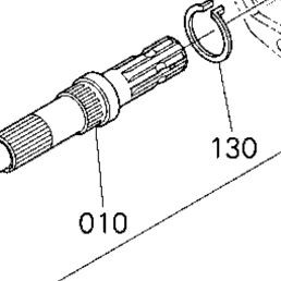 Kubota Tractor M6-111DTC-1 D27500 Pto Shaft | Kubota Tractor