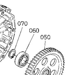 Kubota Tractor ZD28 D30100 Rear Axle | Kubota Tractor