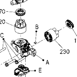 Kubota Tractor Z122RKW C45600 Hst Rh 2 (Component Parts) | Kubota