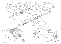 Kubota Tractor RTV-X900W G14400 Front Suspension Arm (Left