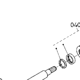 こばページ Kubota Tractor LA703 B03000 Cylinder (Bucket) [Component Parts