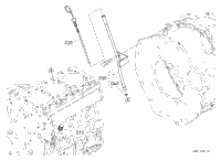 Kubota Tractor LX2610SUHSD 000700 Dipstick And Guide | Kubota Tractor