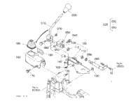 Kubota Tractor BX25 U85000 3-P Link Kit 1 (Top Link) [Option