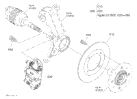 Kubota Tractor RTV400CI-A/H E10500 Front Brake (Left) | Kubota Tractor