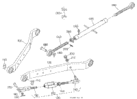 Kubota Tractor L2900F T11900 3-Point Linkage 1 (Lower Link