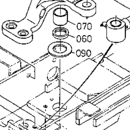Kubota Tractor L3300F T09400 Steering Cylinder | Kubota Tractor Kubota Tractor L3300F T09400 Steering Cylinder | Kubota Tractor