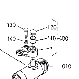 Kubota Tractor L3300F T09400 Steering Cylinder | Kubota Tractor