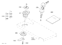 カジュッタ　交換部品 Kubota Tractor SVL75-3 R87500 Heater Kit (Ccv) (W/G No.S6851