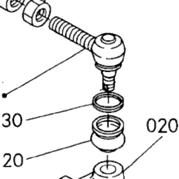 Kubota Tractor L2600DT G12002 Steering Linkage (Tie Rod) | Kubota