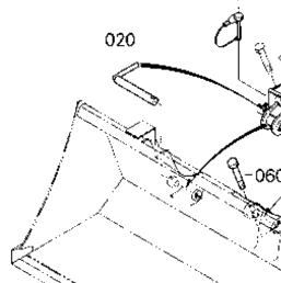 Kubota Tractor LA240A C00500 Quick Hitch [Option] ## [Bx6315