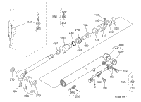 Kubota Tractor KX91-3S2 F20001 Bucket Cylinder And Component Parts ...