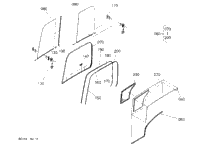 Kubota Tractor KX018-4 S12300 Cabin (Door) | Kubota Tractor
