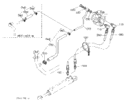 Kubota Tractor L4850DT T09801 Power Steering Pipe | Kubota