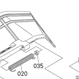 TF型　からたき防止器　カナイ純正部品 Kubota Tractor RCK72P-1200Z(ZD1211L-3) T10902 Discharge Cover