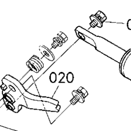 Kubota Tractor SVL97-3C R24400 Hydraulic Quick Coupler Kit (Hitch