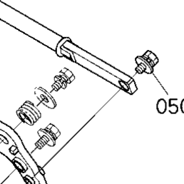 Kubota Tractor SVL97-3C R24400 Hydraulic Quick Coupler Kit (Hitch