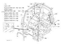 Kubota Tractor M8540HDC-1 N11006 Cab Frame [New] ## S.No.;>=86799 ...