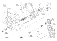 Kubota Tractor M8540HD12 U28000 Drive Shaft Kit [Old] [Option
