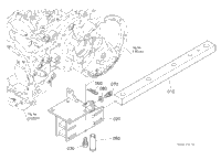 Kubota Tractor L4400DT J11000 3-Point Linkage 1 (Lower Link