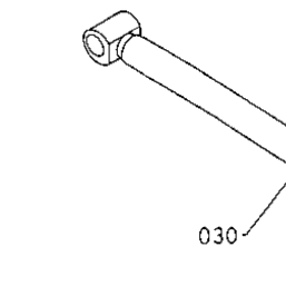 Kubota Tractor LA450-C B03004 Cylinder (Bucket) [Component Parts