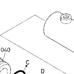 Kubota Tractor LA181 B03000 Cylinder (Bucket)[Component Parts