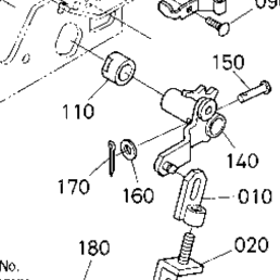 Kubota Tractor RCK54-32 A20500 Hanger Brackets | Kubota Tractor