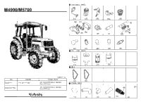 Kubota Tractor M5700-CAB 000001 Frequently Used Items | Kubota Tractor