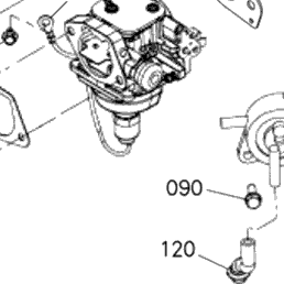 Kubota Tractor Z251KH 100800 Fuel System | Kubota Tractor