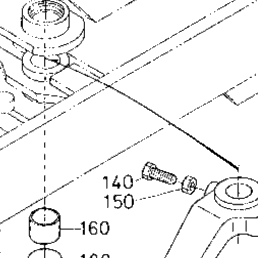 ことこと Kubota Tractor L5450DT T09602 Steering Cylinder | Kubota Tractor