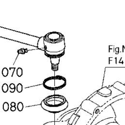 Kubota Tractor L3200H G12000 Steering Linkage (Tie Rod) | Kubota