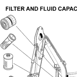 Kubota Tractor KX040-4 000000 Filter And Fluid Capacity | Kubota