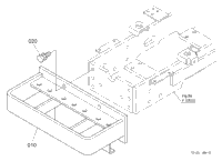 Kubota Tractor L3540GST-3 T11702 Mid Pto (Shift Fork) (W/G No