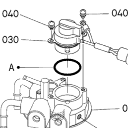 Kubota Tractor KX057-4 A30102 Fuel Filter (Component Parts) ## S
