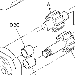 Kubota Tractor ZD1211 C42400 Charge Pump | Kubota Tractor