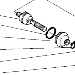 Kubota Tractor L39 G18000 Steering Cylinder | Kubota Tractor