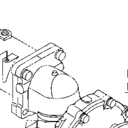 Kubota Tractor L39 G18000 Steering Cylinder | Kubota Tractor