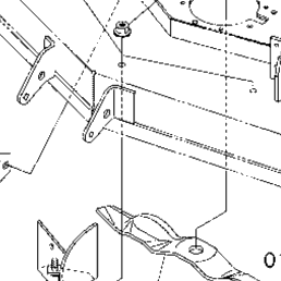 Kubota Tractor RCK60P-28Z(ZD25F) T95000 Mower Mulching Kit [Option