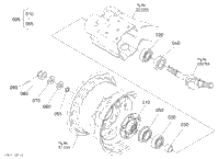 Kubota Tractor RTV1140CPX D30300 Rear Axle (Right) | Kubota Tractor