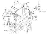 Kubota Tractor KX41-2(S SERIES) S12200 Instrument Panel | Kubota